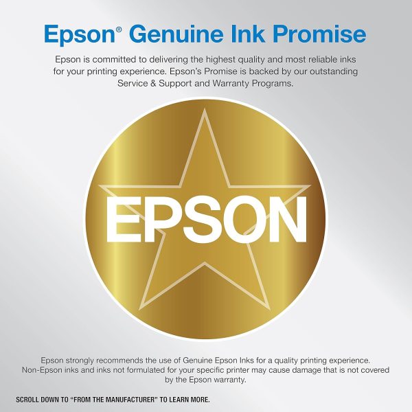 Epson EcoTank ET-2800 Wireless Color All-in-One Cartridge-Free Supertank Printer with Scan and Copy â€“ The Ideal Basic Home Printer - White, Medium - Image 5